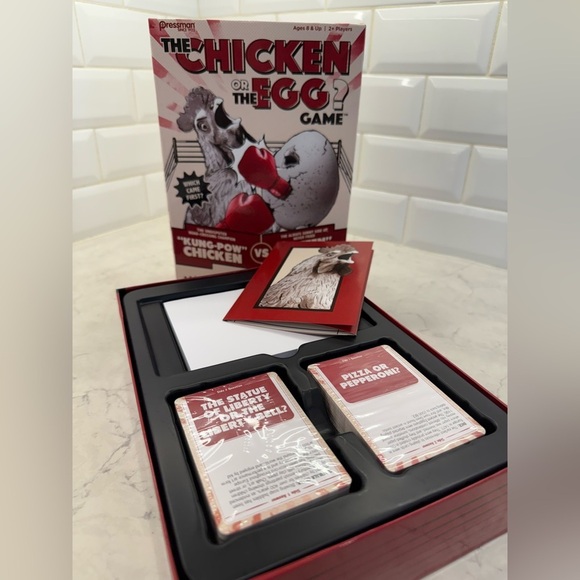 The Chicken or The Egg Game - by Pressman Guess Which Came first and you'll win - Picture 3 of 3
